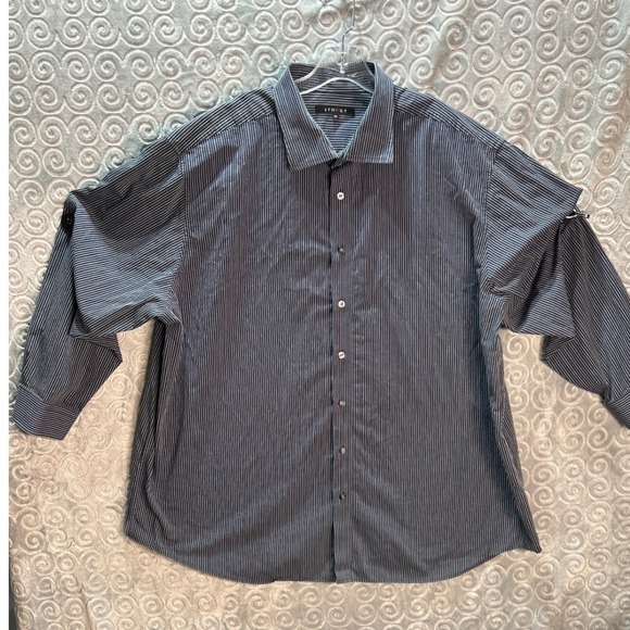 Synergy Organic Clothing Other - SYNERGY 3XL Striped Button Up Long‎ Sleeve Shirt, Casual, Fashion Top